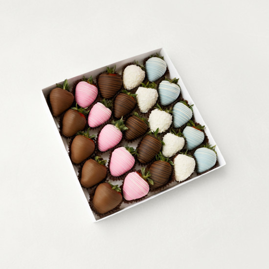 Набор клубники в шоколаде 5 видов шокола...