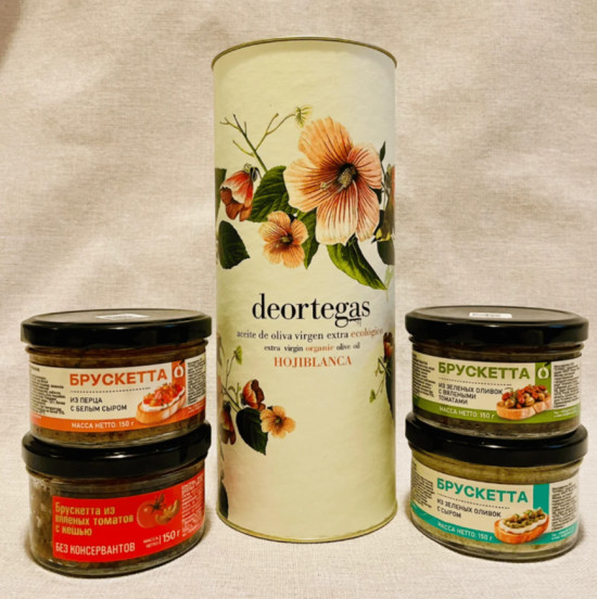 Подарочный набор брускетт Артесано в пра...