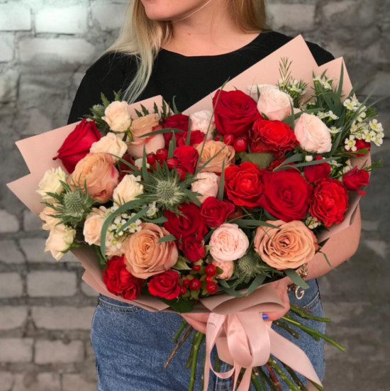 Букет Цветочный колорит