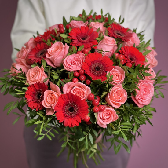 Букет Рябиновые бусы