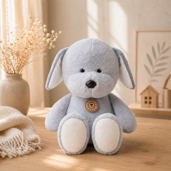 Щенок Пушистое сердце, 25 см