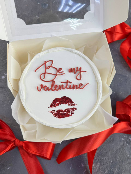 Бенто-торт "Be my valentine"