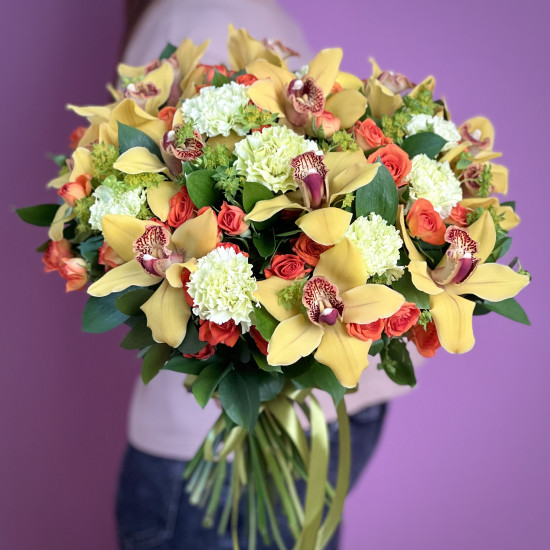 Орхидеи Букет Праговский пирог