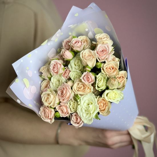 Кустовая роза Букет из 7 кустовых роз