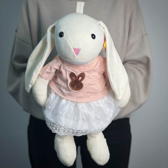 Мягкие игрушки Зайка девочка