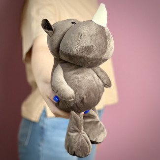 Мягкие игрушки Носорог Zoo (35 см)