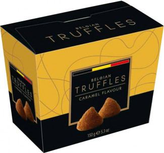 Конфеты к букетам Трюфели Belgian Truffles со вкусом карамели, 150 гр.