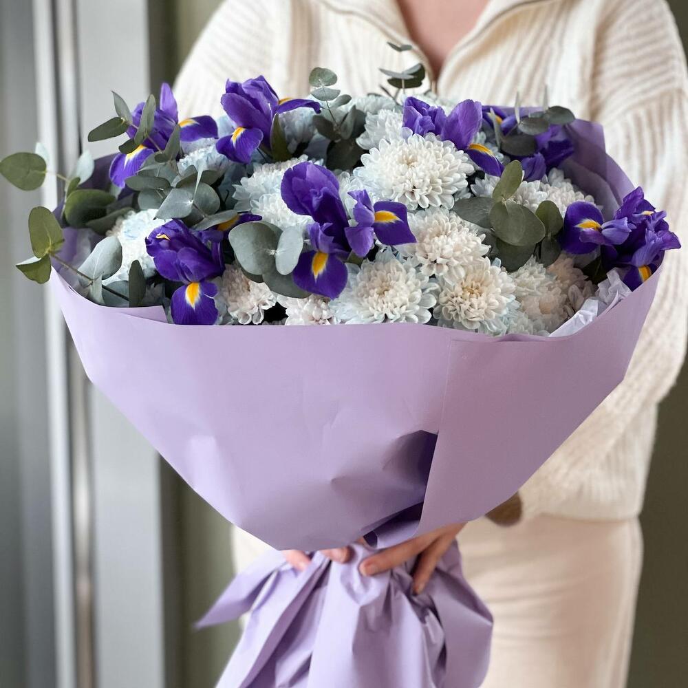 Ирисы Букет Чарующий каприз