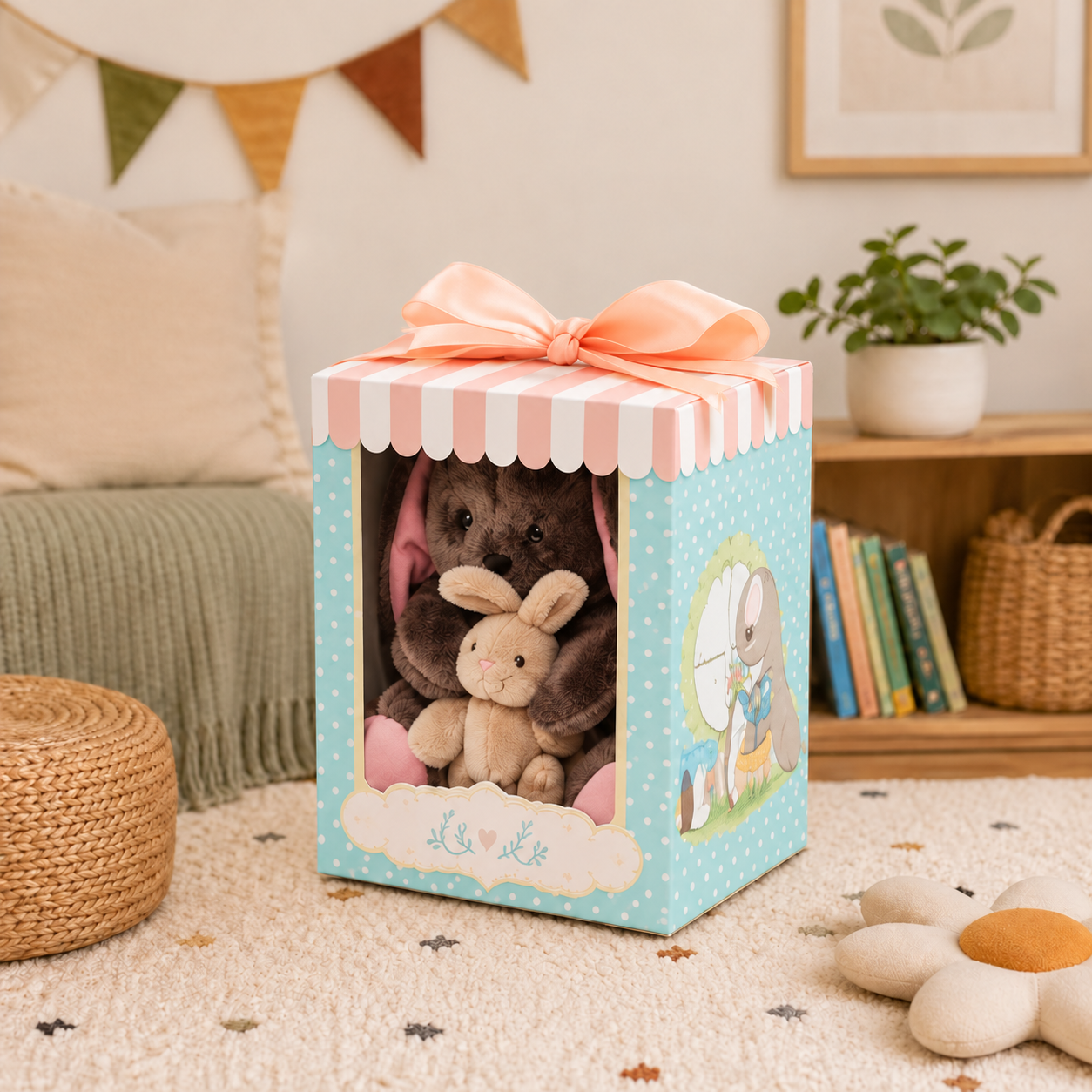 Мягкие игрушки Зайка Li и Didi, 25 см