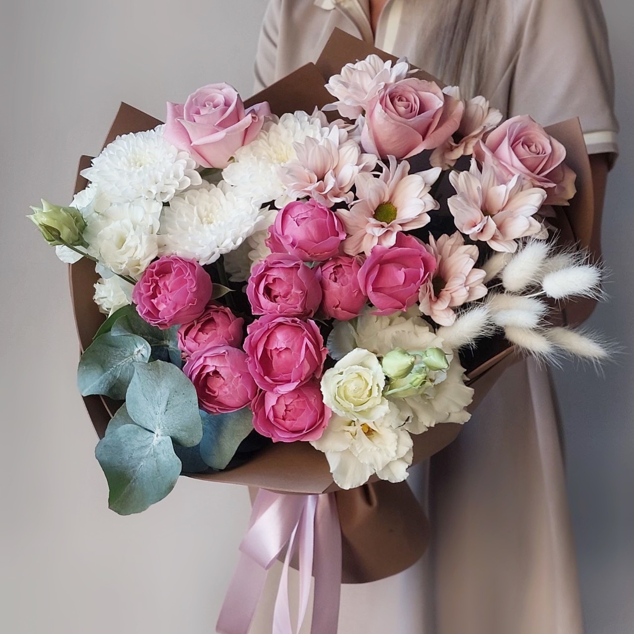 Хризантемы Букет Симфония чувств