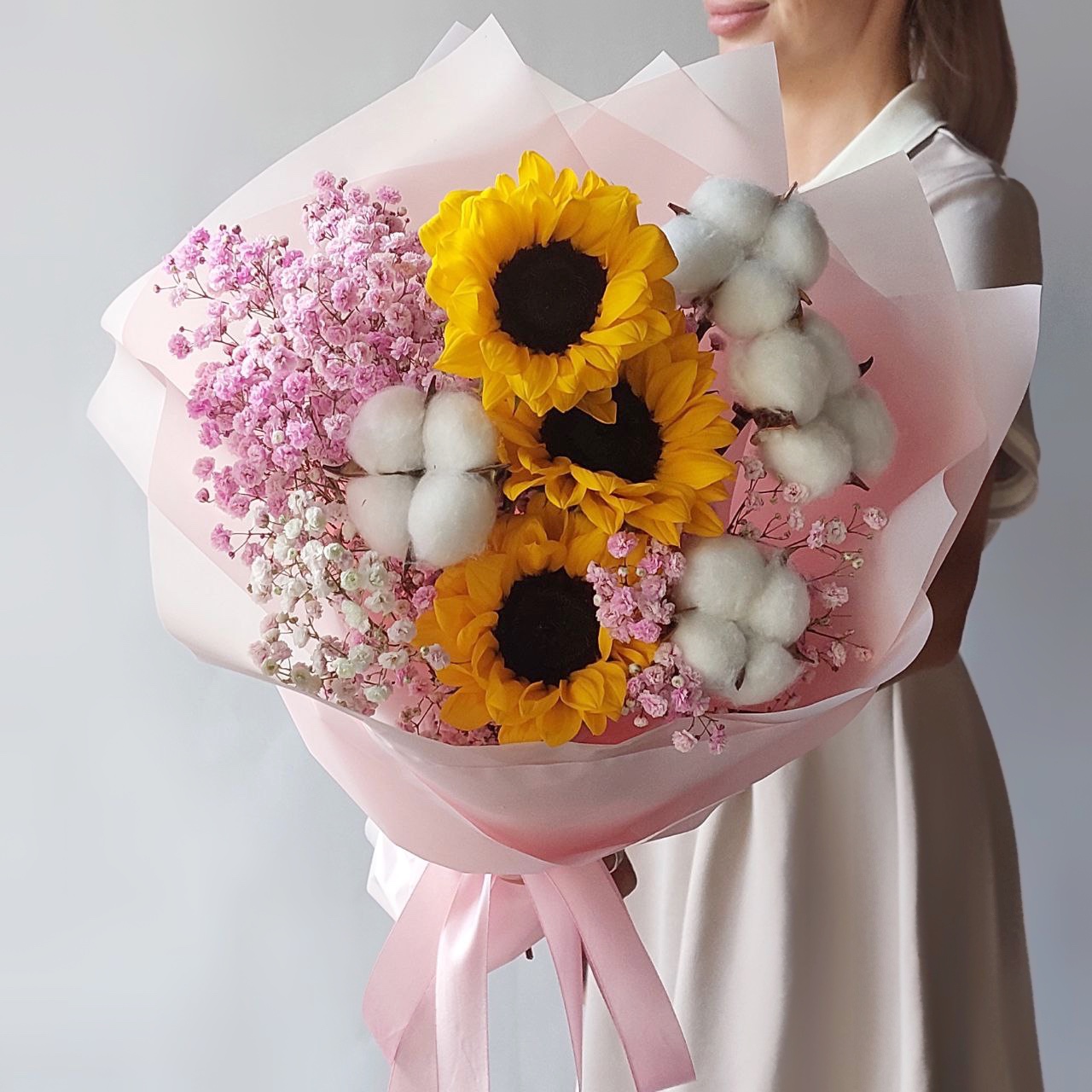 Подсолнухи Букет Солнце рядом