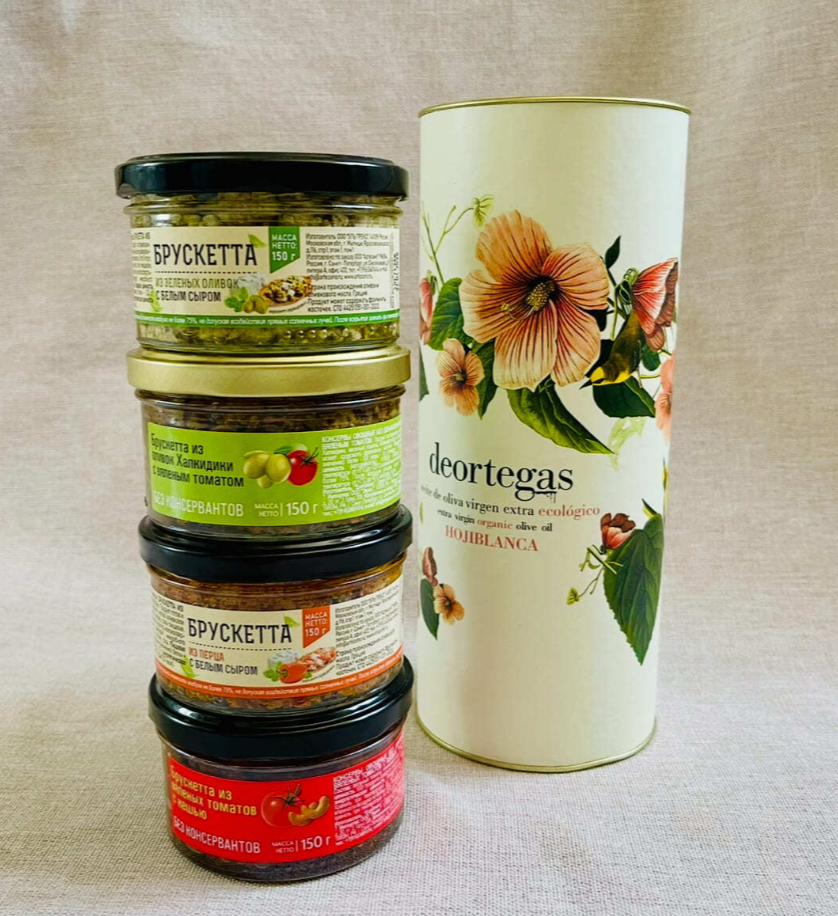 Для crm Подарочный набор Артесано в тубусе (Deortegas) 