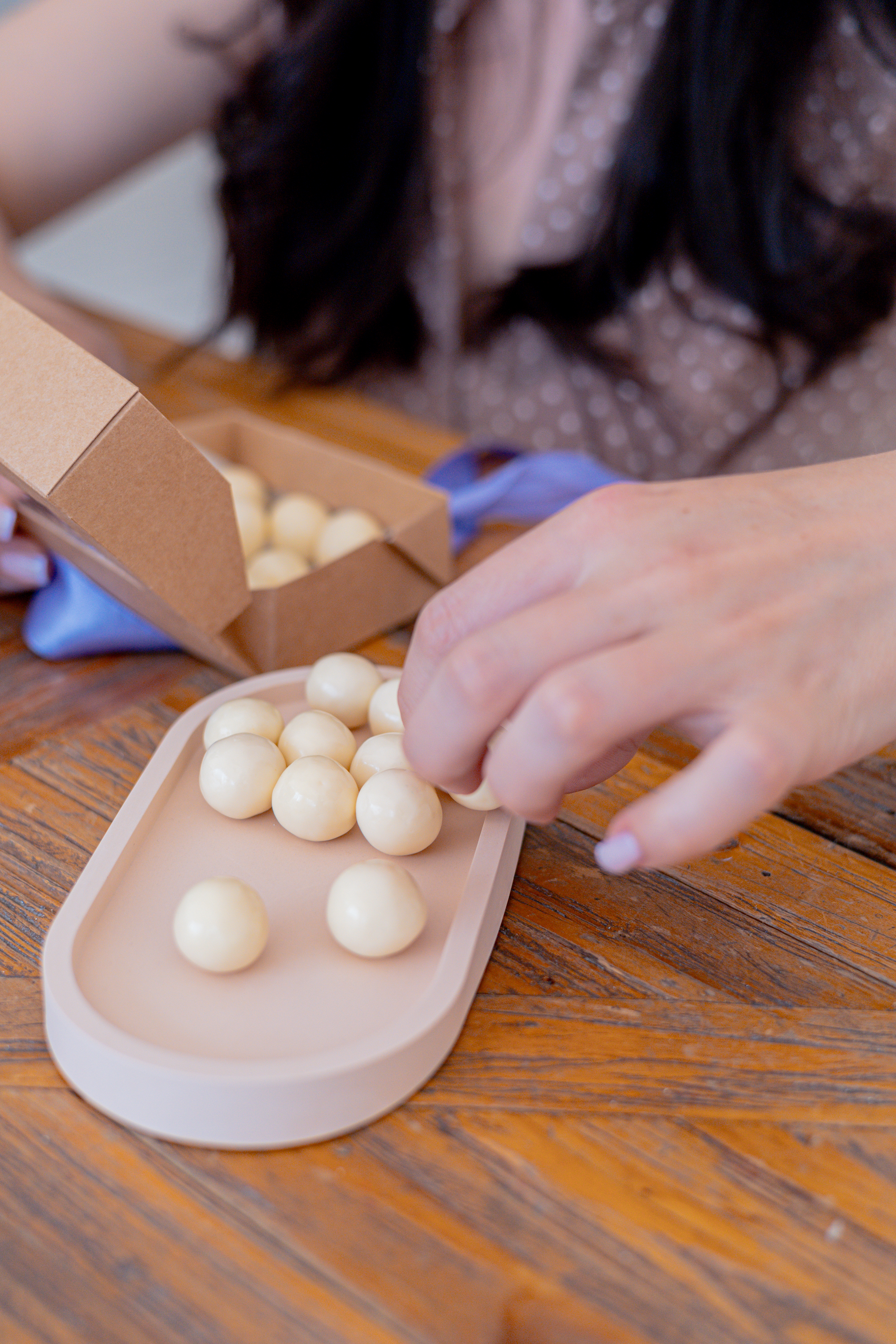 Для crm Набор Лавандовое трио с чаем