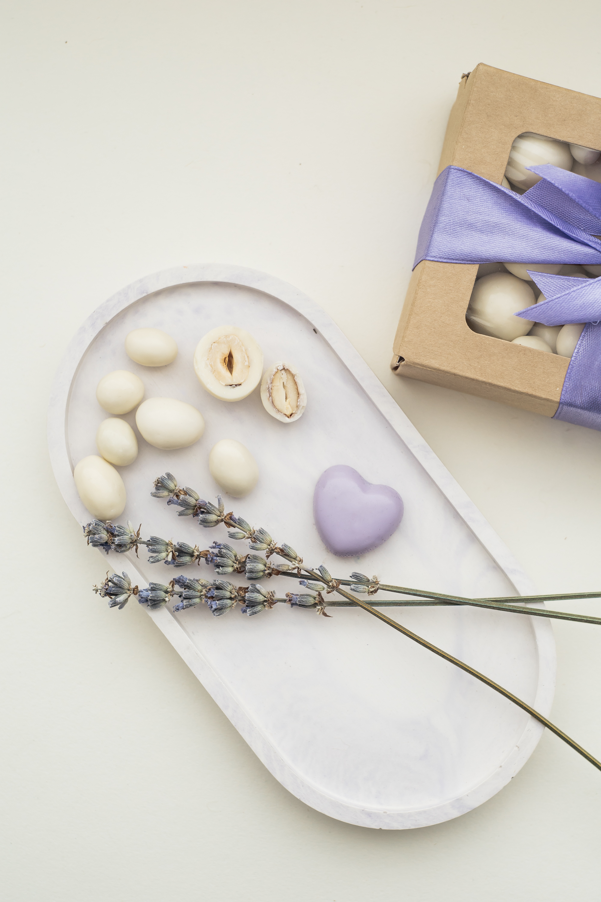 Для crm Набор Лавандовое трио с чаем