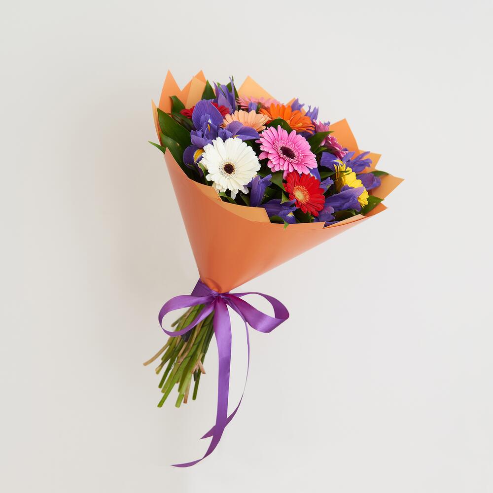 Герберы Букет Яркая прелесть