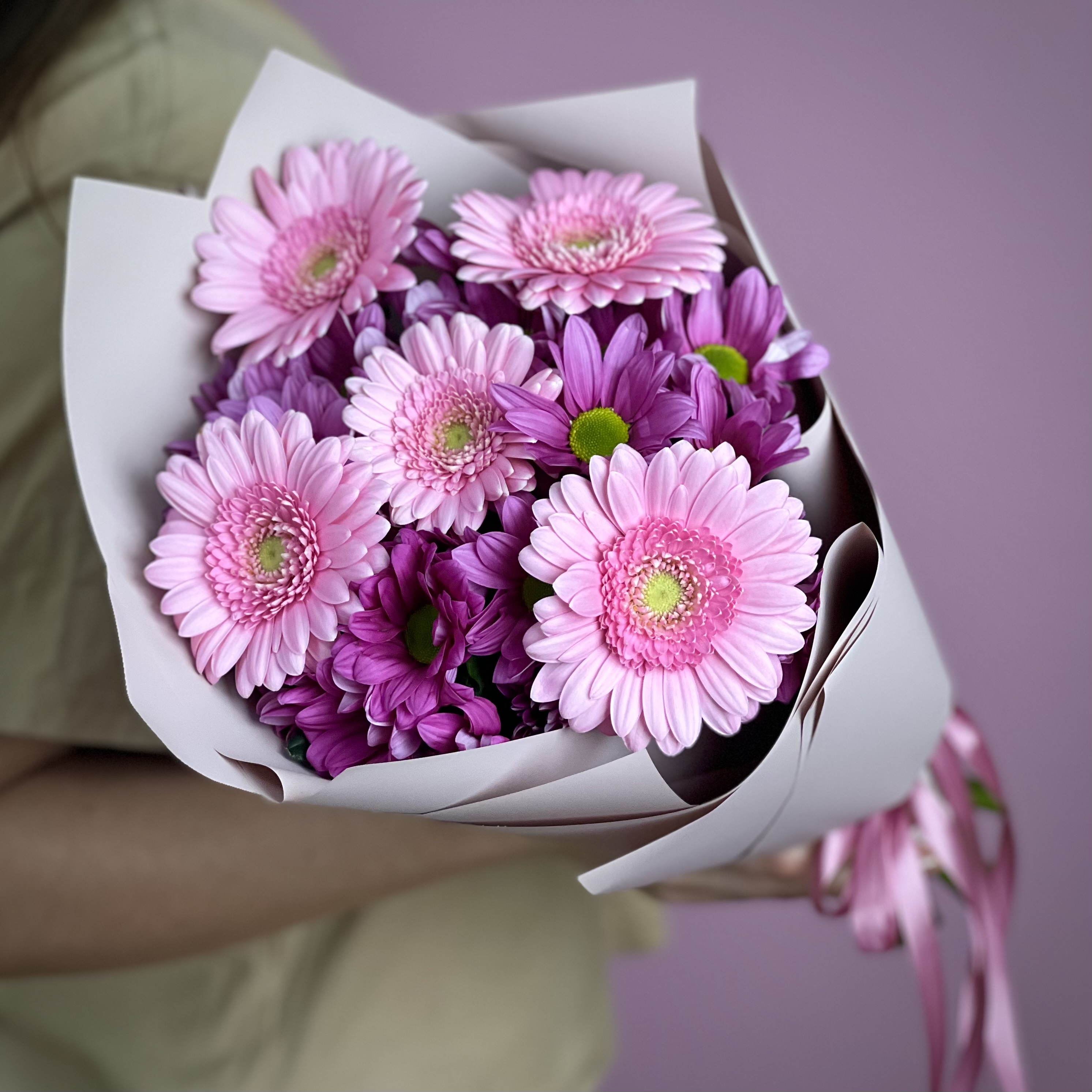 Герберы Букет Бага