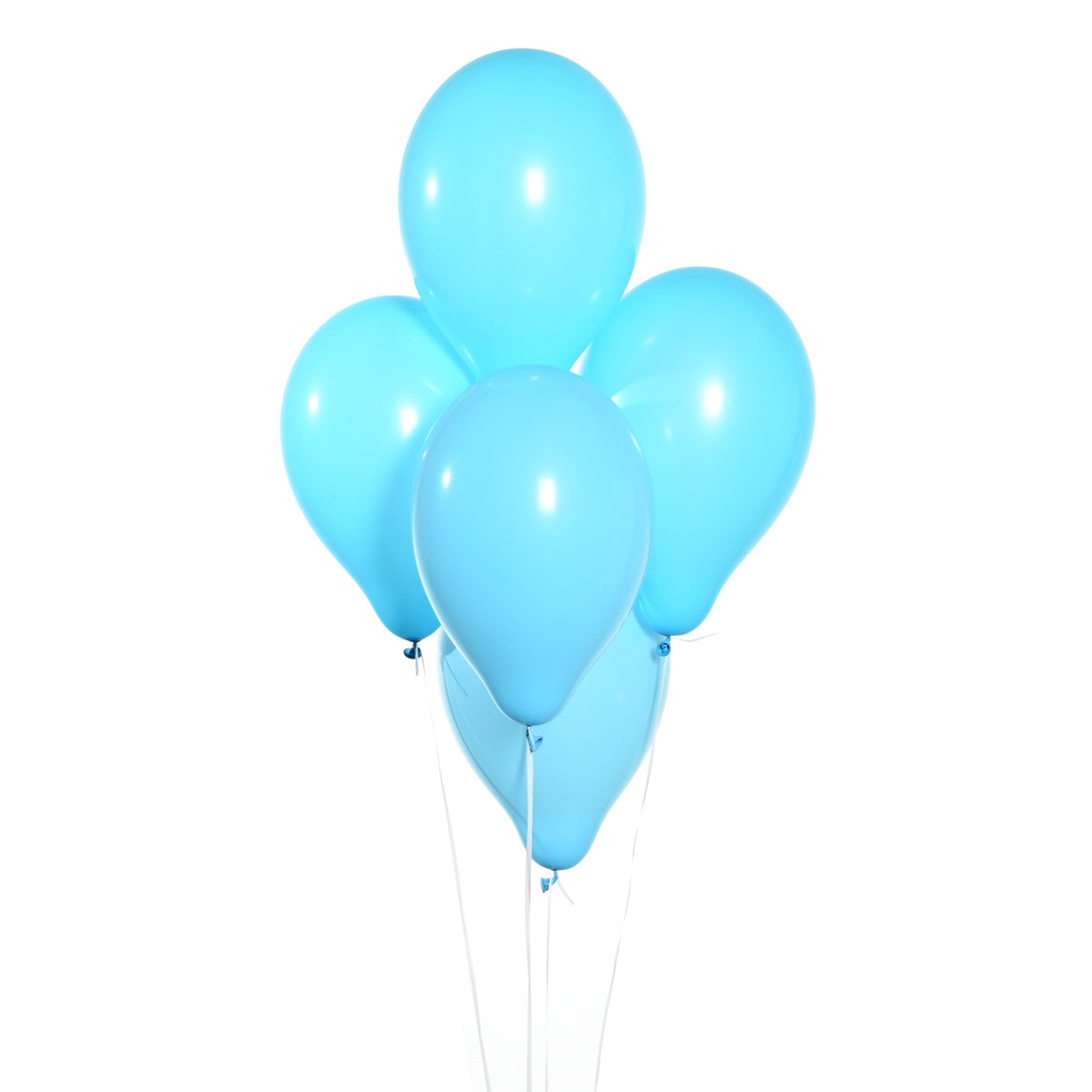 Воздушные шары Голубые 5 шт. воздушные шары голубые 5 шт