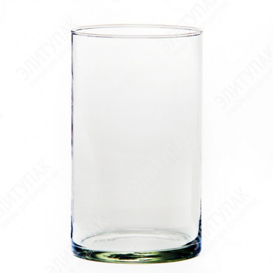 Ваза ЦИЛИНДР №15 ваза розовая малая стекло цвет прозрачный 27см