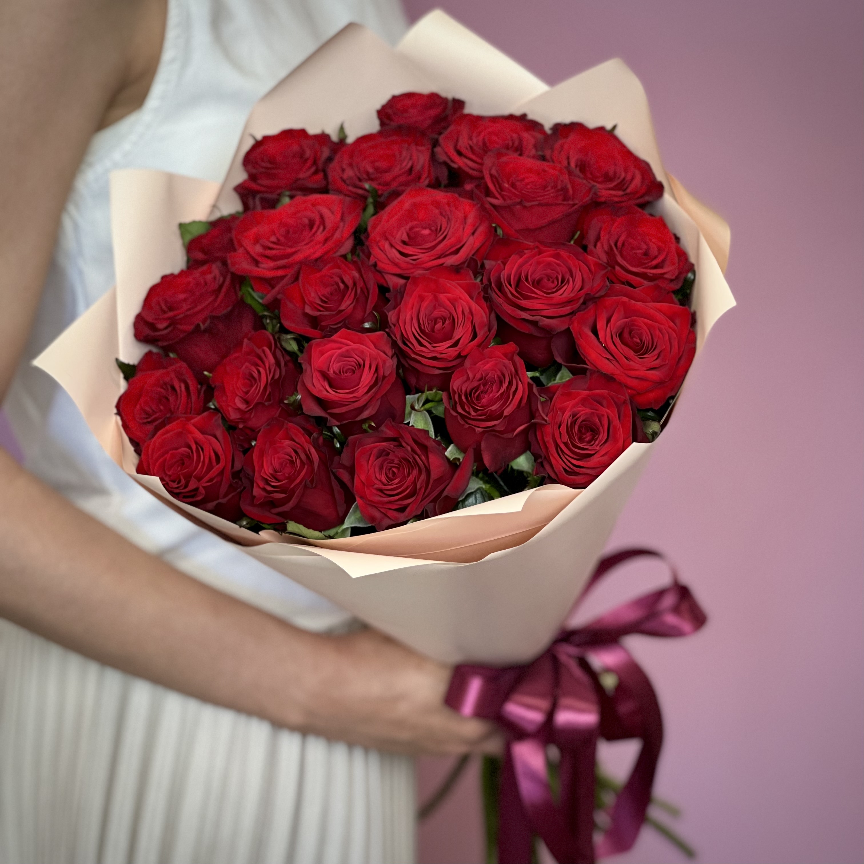 Букеты из роз Букет из роз 70 см Тру Лав 23 шт