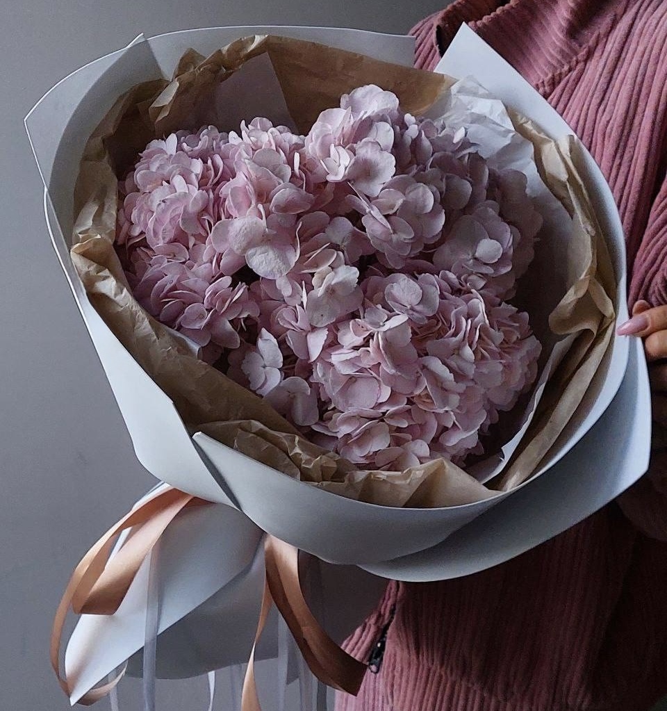 Гортензии Букет Лёгкое касание