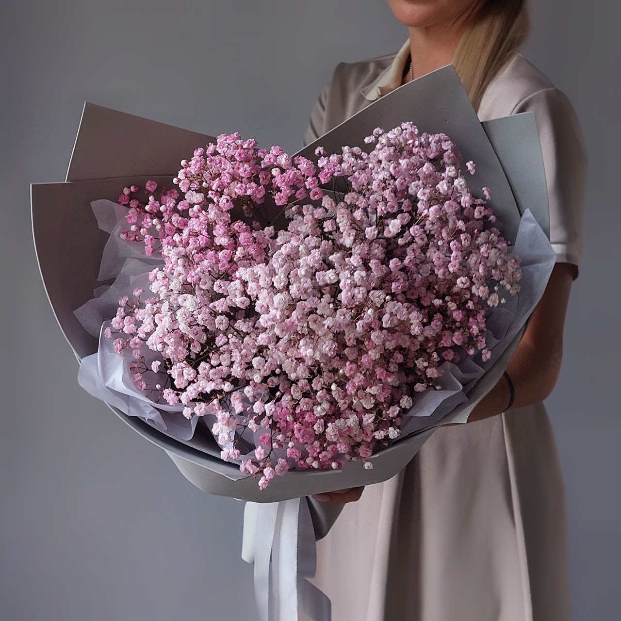 Гипсофила Букет Розовый вихрь