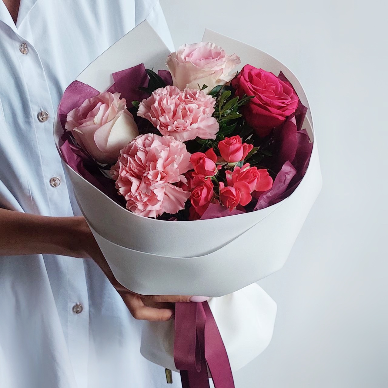 Гвоздики Букет Предсказание счастья