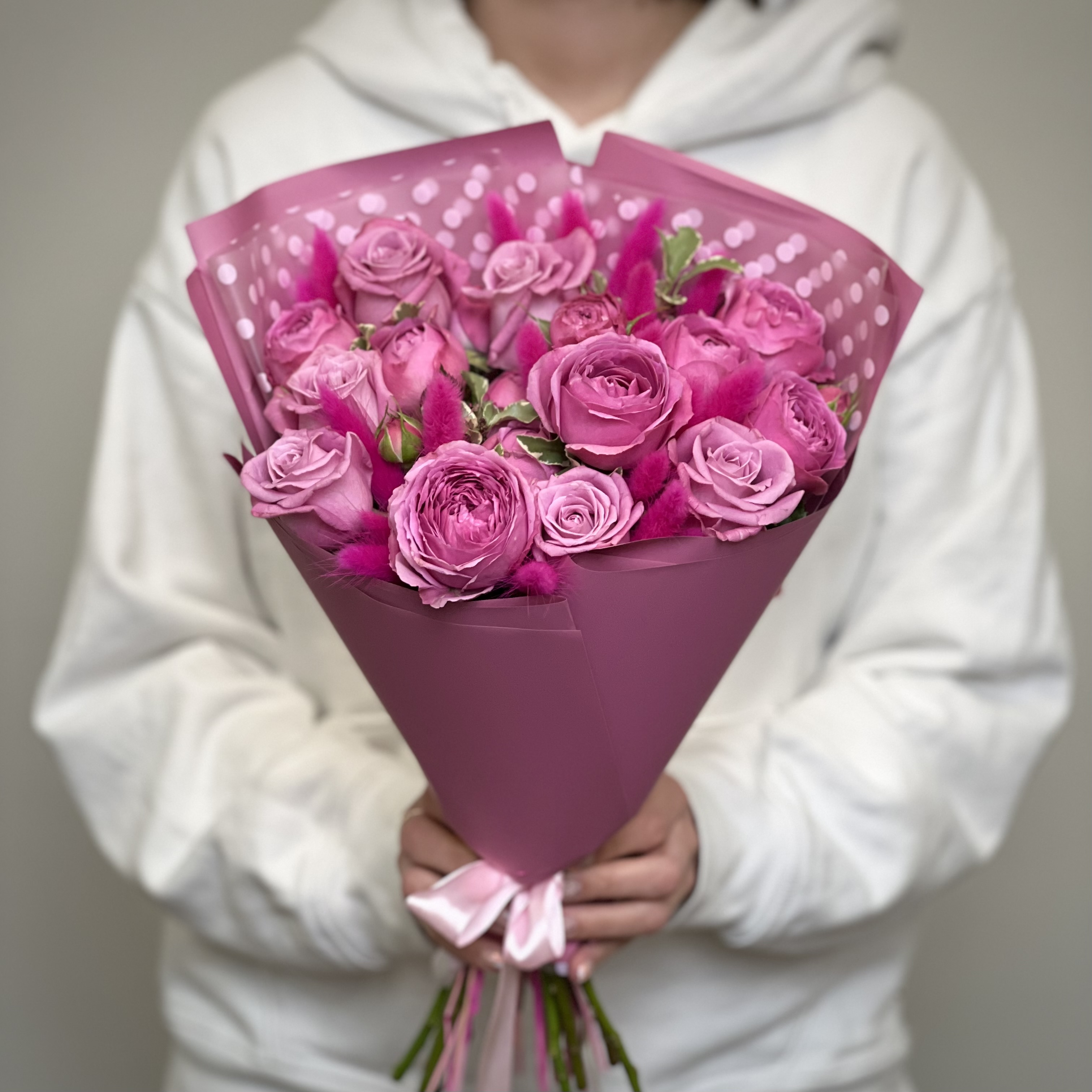 Букеты из роз Букет Первый поцелуй