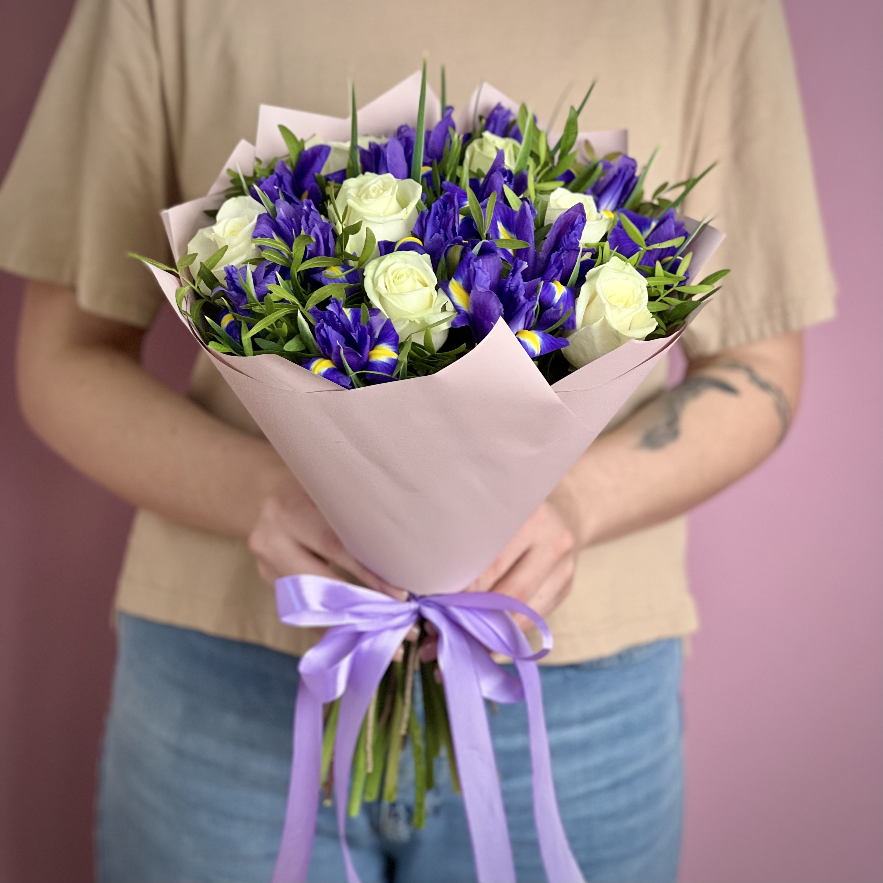 Ирисы Букет Эмма