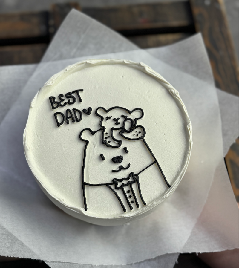 Для crm Бенто-торт "Best Dad"