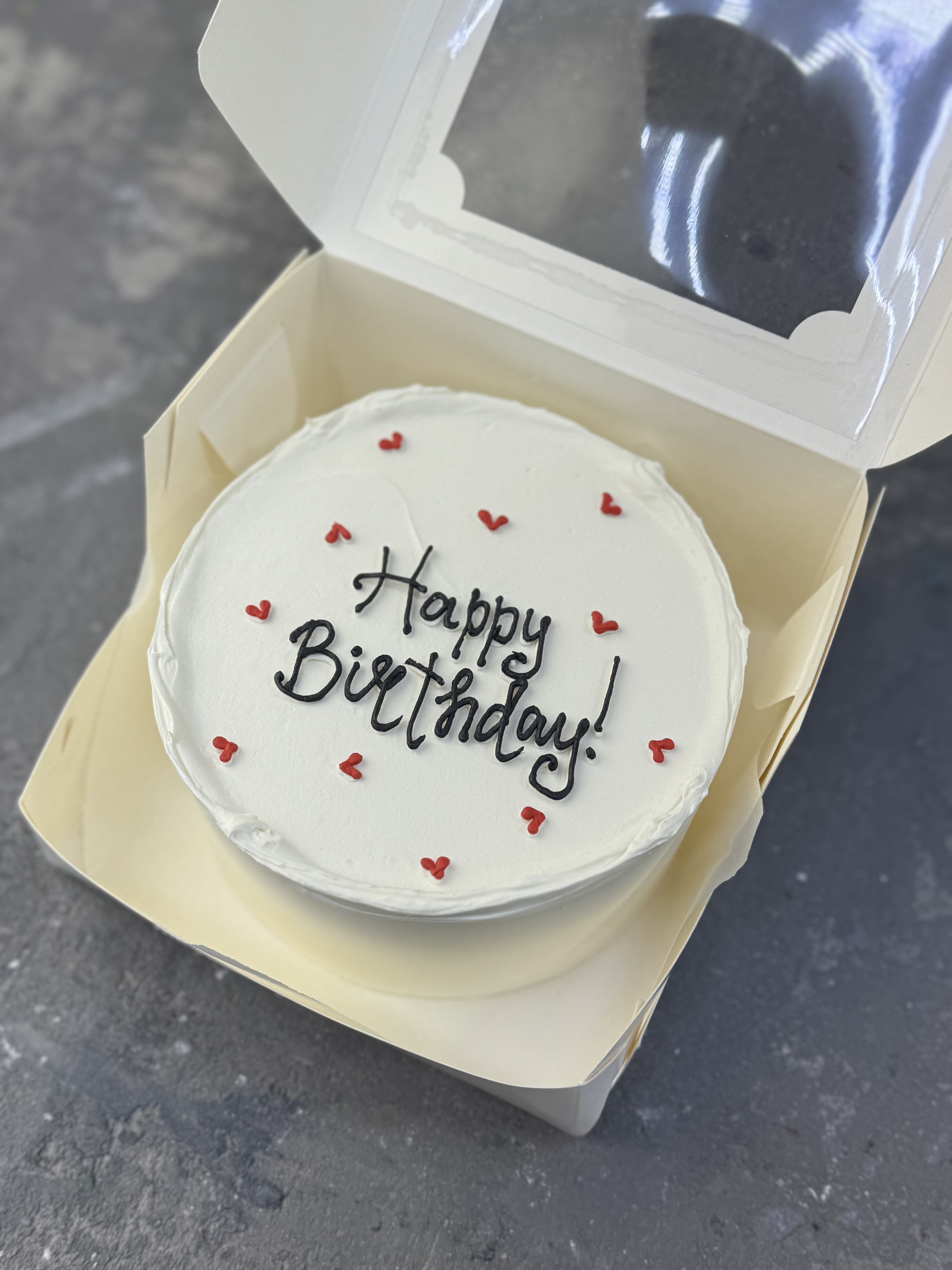 Для crm Бенто-торт "Happy birthday"