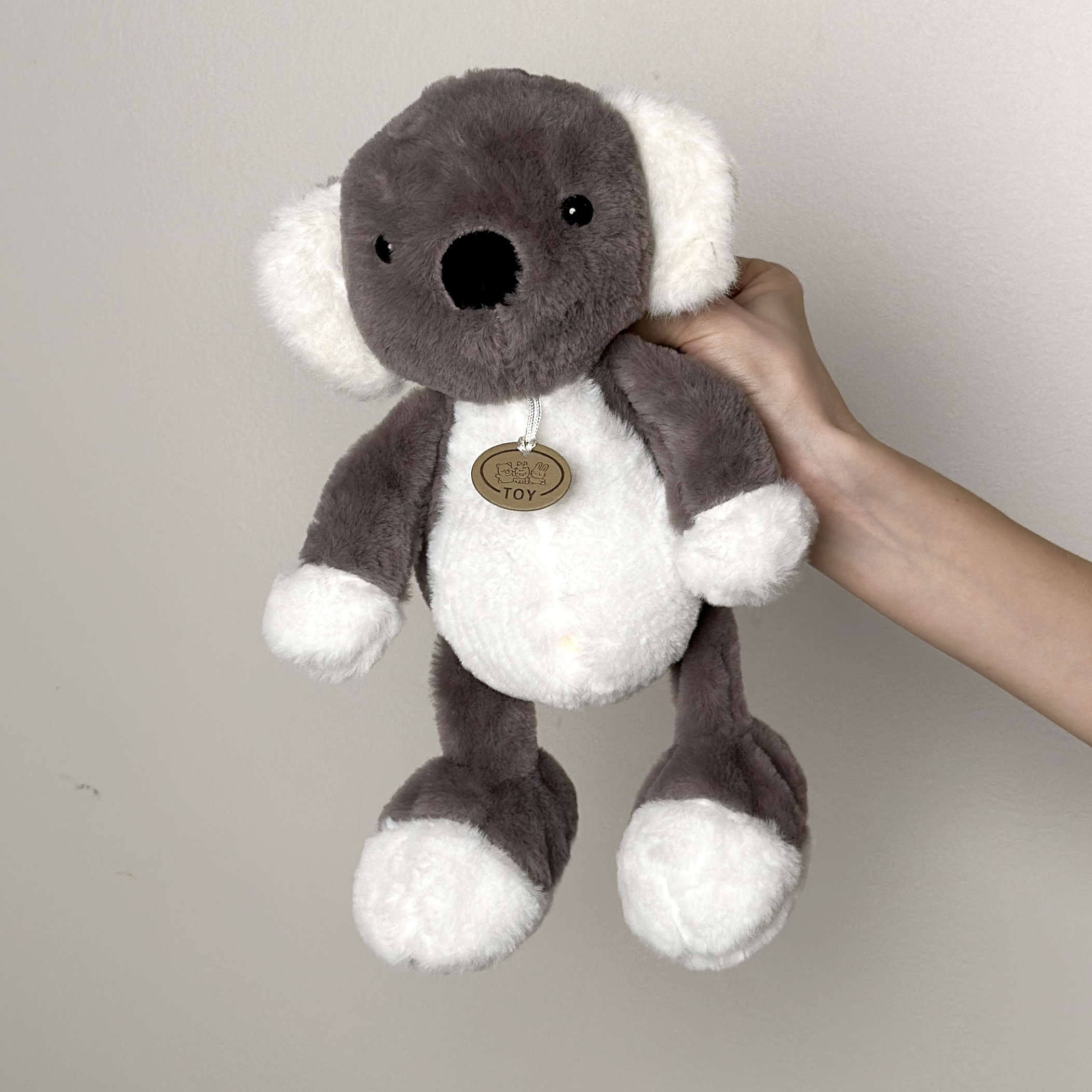 Коала Zoo new дымчато-белый (32 см)