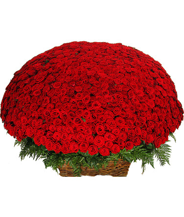 Корзина из 1001 розы святитель арсений элассонский суздальский рамка с узором 14 5 16 5 см