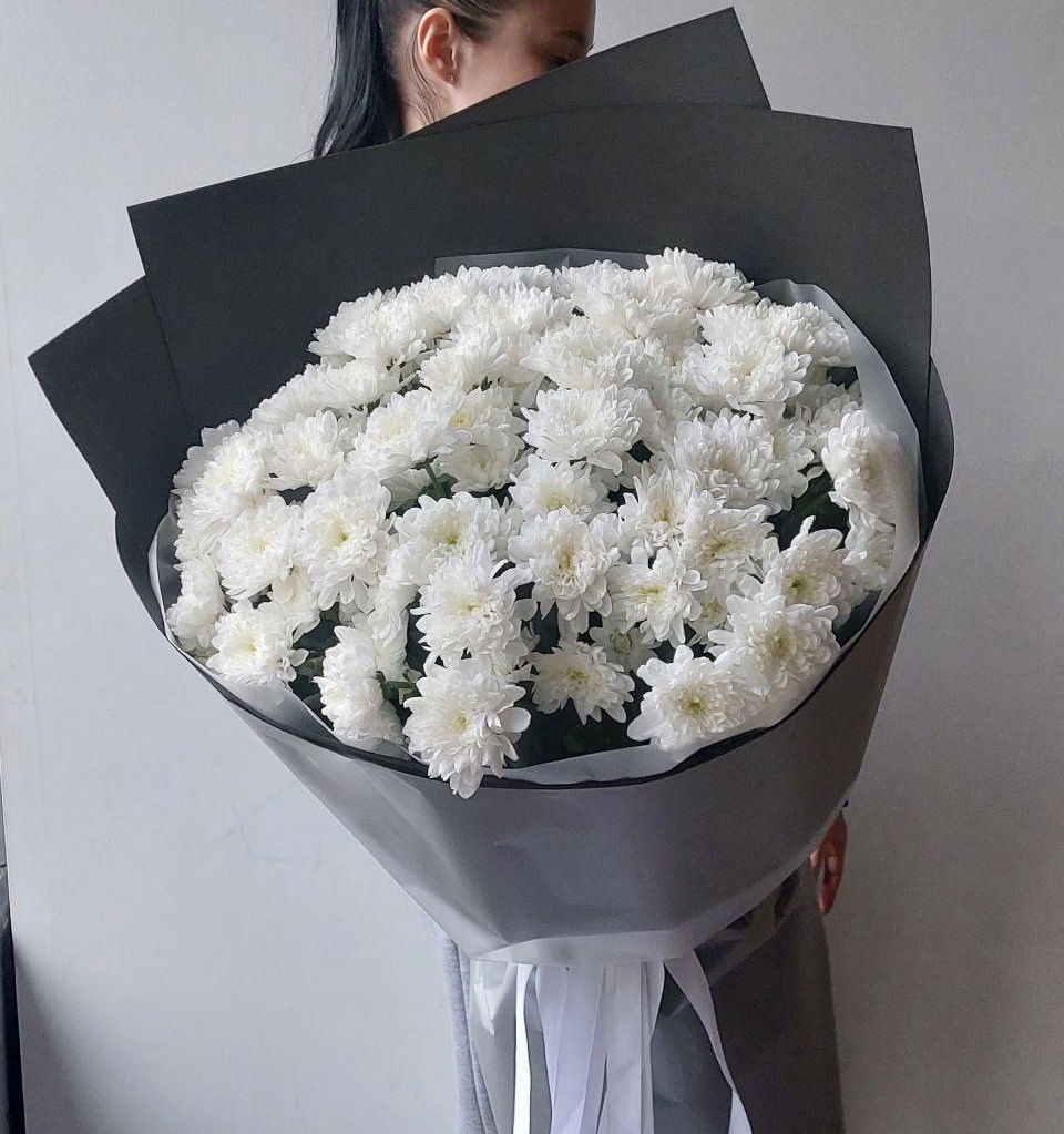 Хризантемы Букет Грэйс