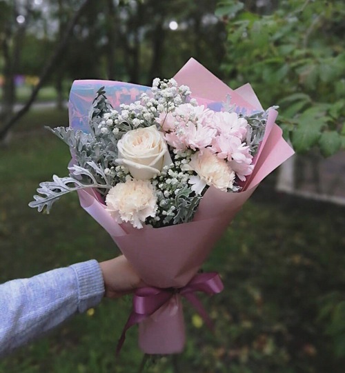 Гипсофила Букет Ларец