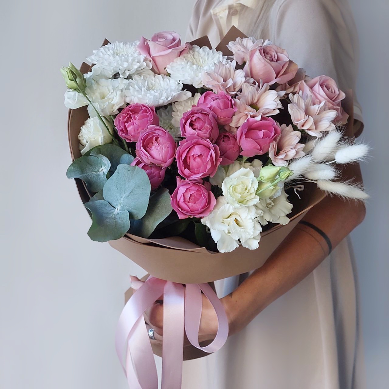 Хризантемы Букет Симфония чувств