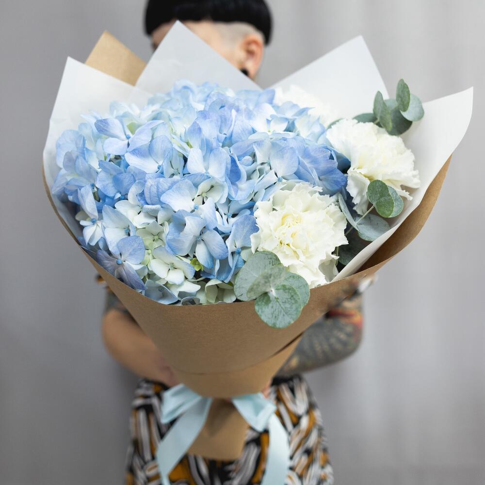 Гвоздики Букет Лунный свет