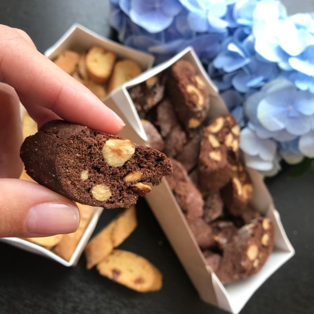 Конфеты к букетам Печенье КАНТУЧЧИНИ шоколадное