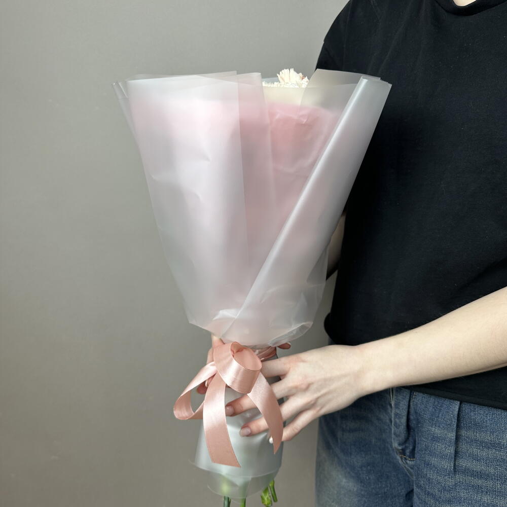 Гвоздики Букет Кремовая ласка