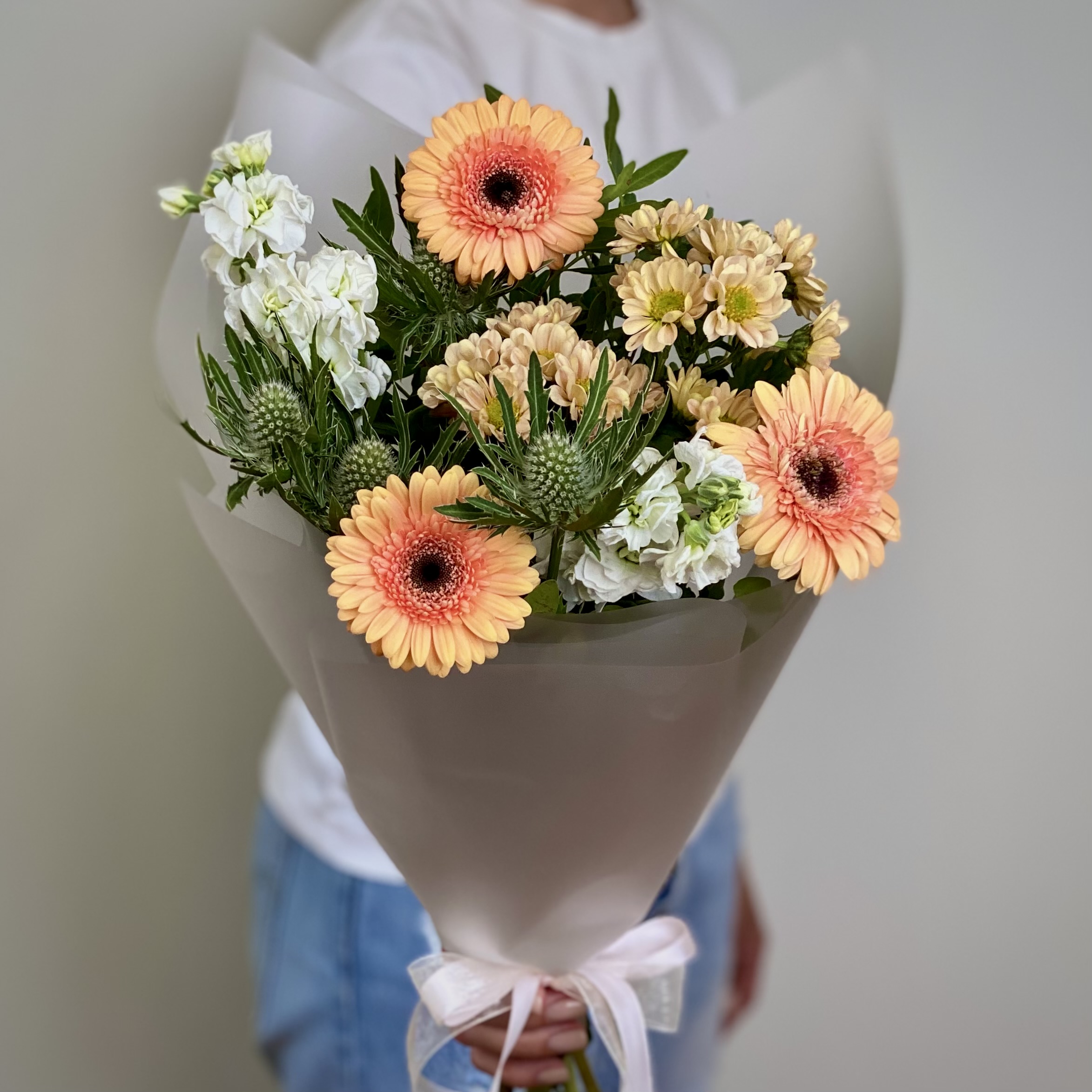 Герберы Букет Яркое послание