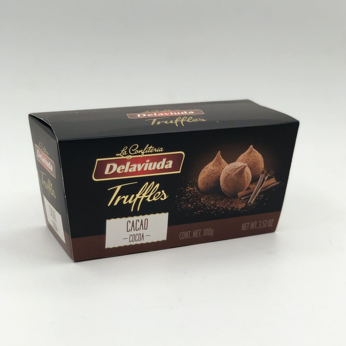 Конфеты Delaviuda Трюфели какао  100 гр.