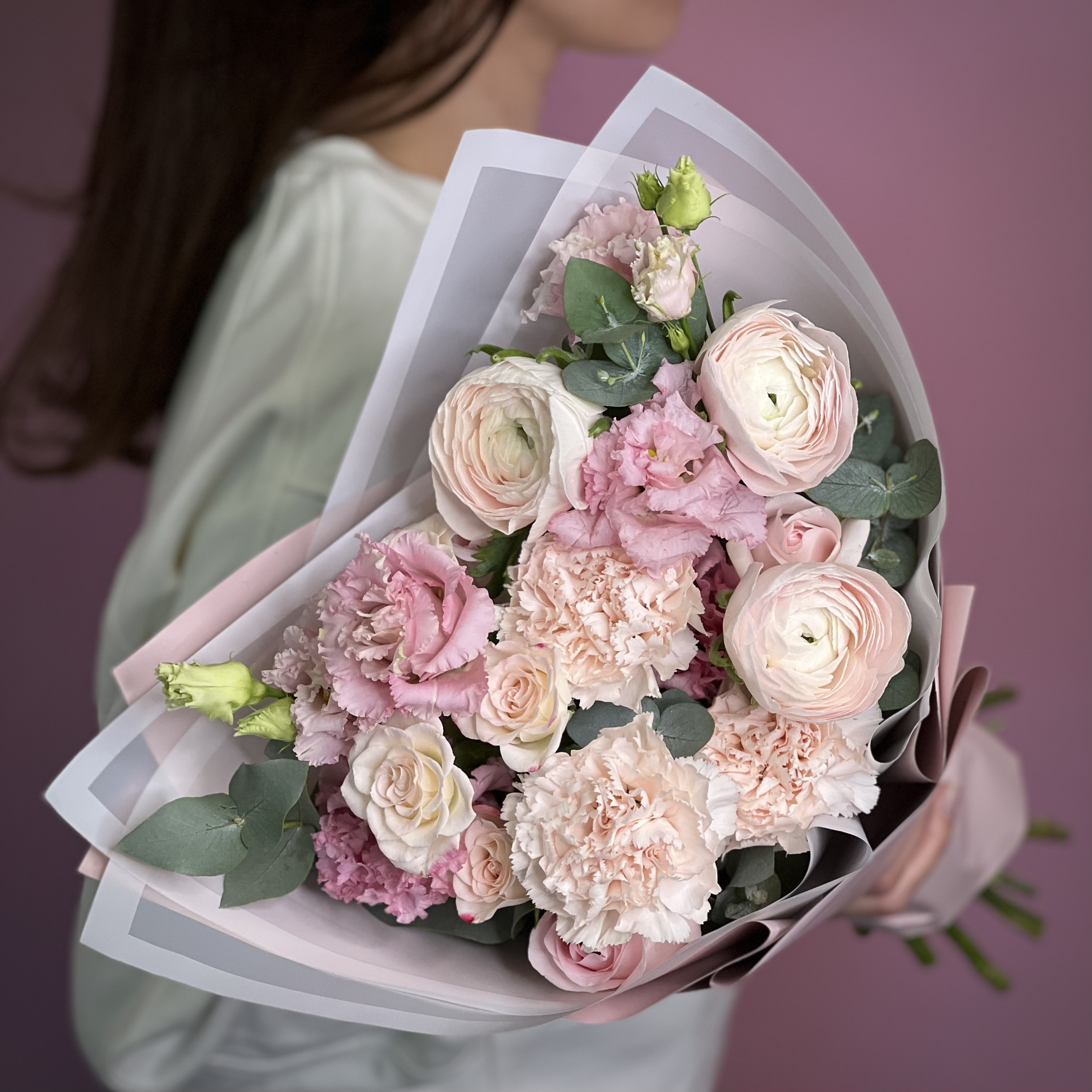 Ранункулюсы Букет Марни