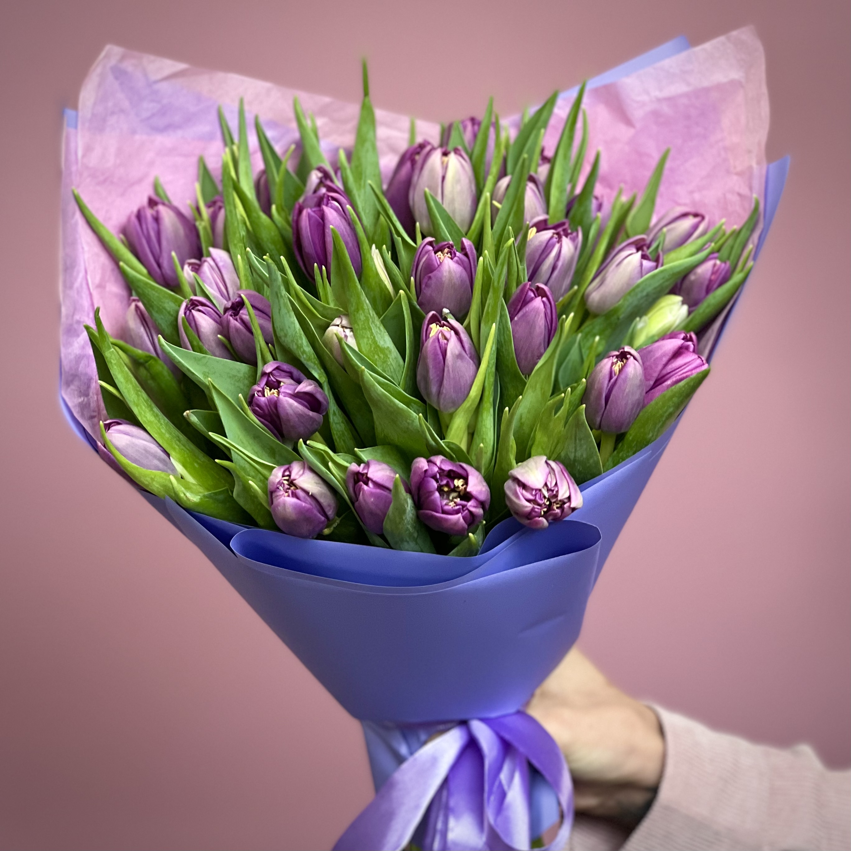 Тюльпаны Букет из 31 пионовидного тюльпана