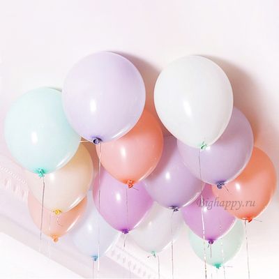 Для crm Шары под потолок с гелием "Macarons"