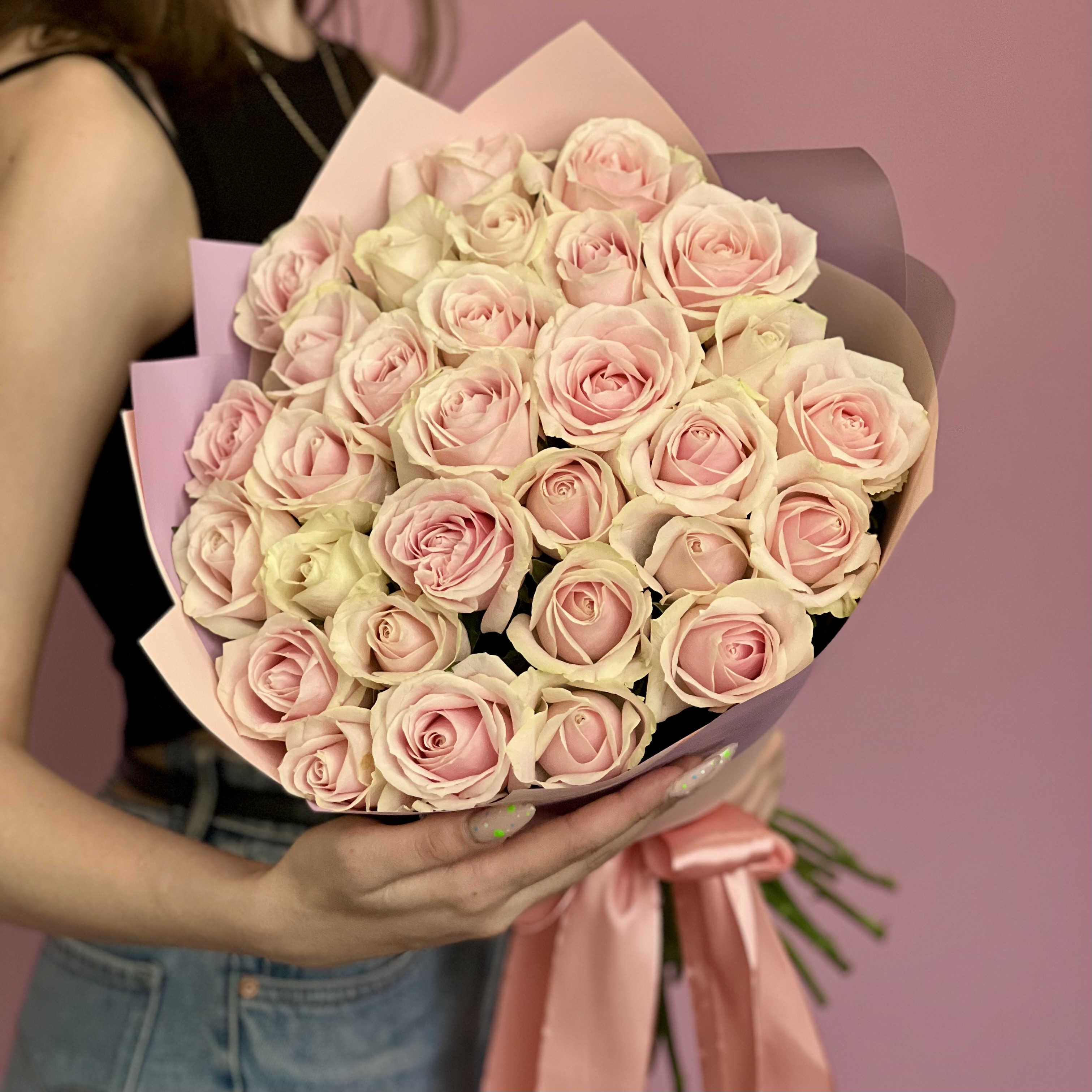 Букет из роз Свит Аваланж 70 см 29 шт литтауэр флоренс свит роз код вашей личности секреты успешного бизнеса