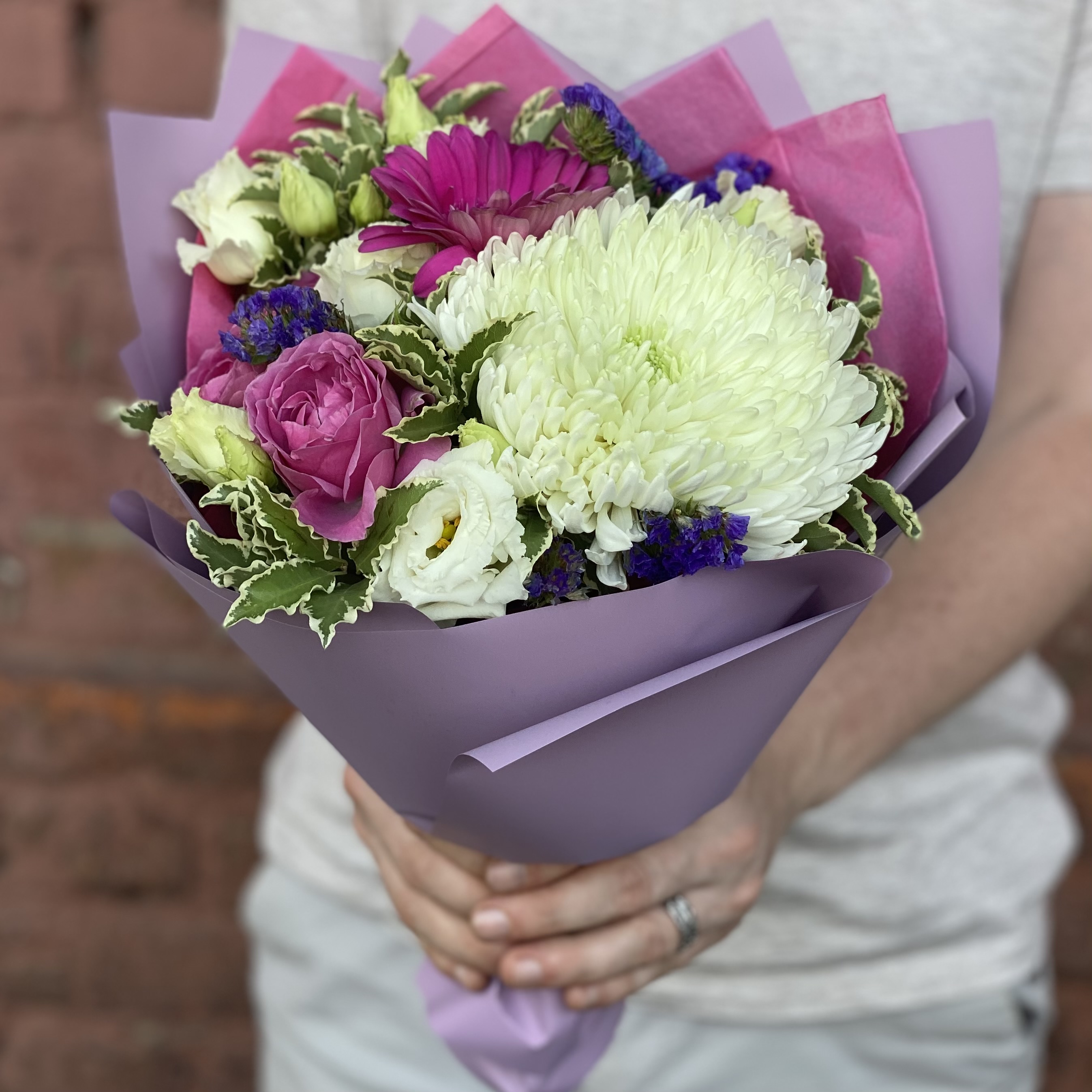 Хризантемы Букет Диадора