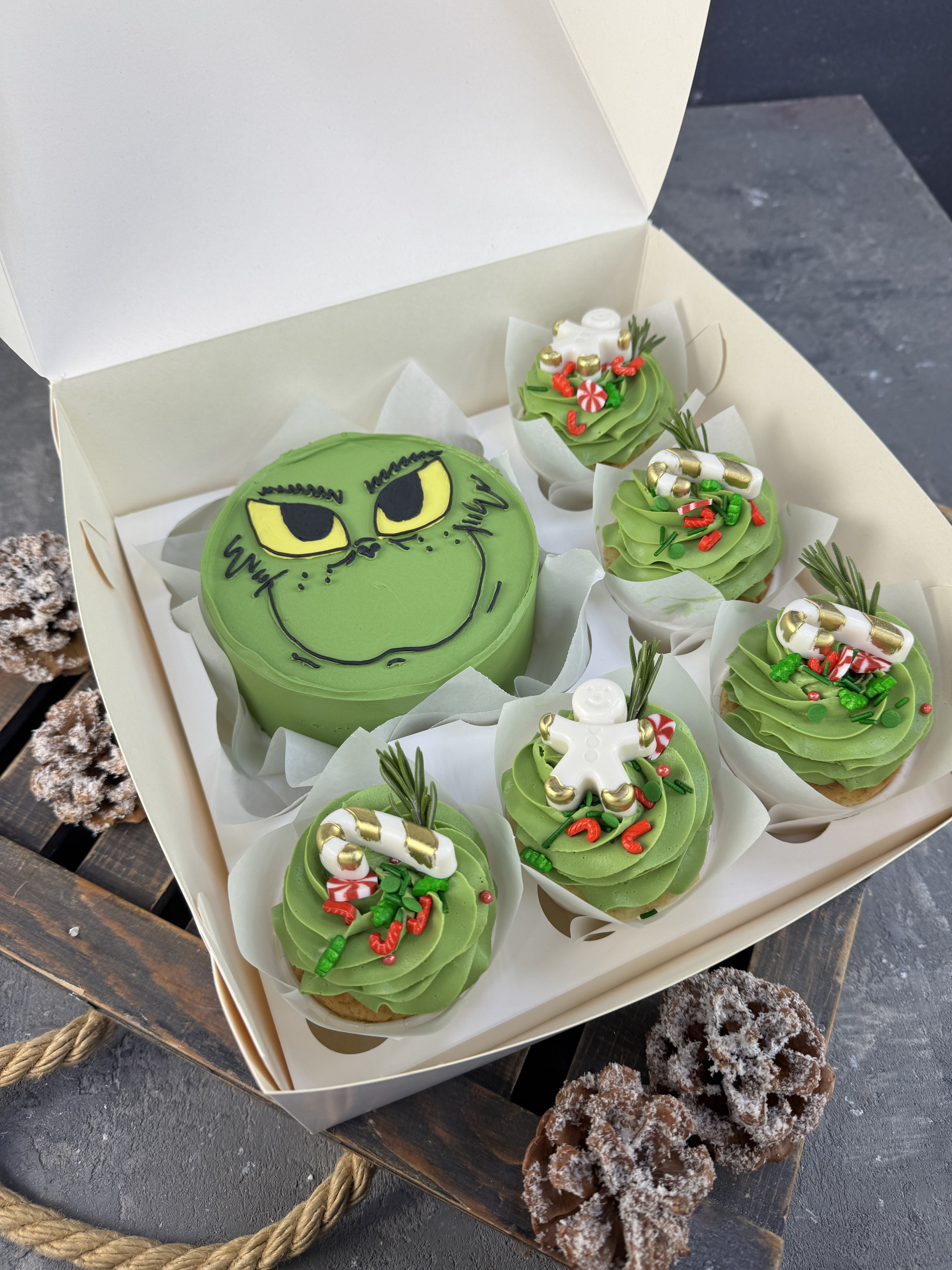 Для crm Сладкий набор Гринч