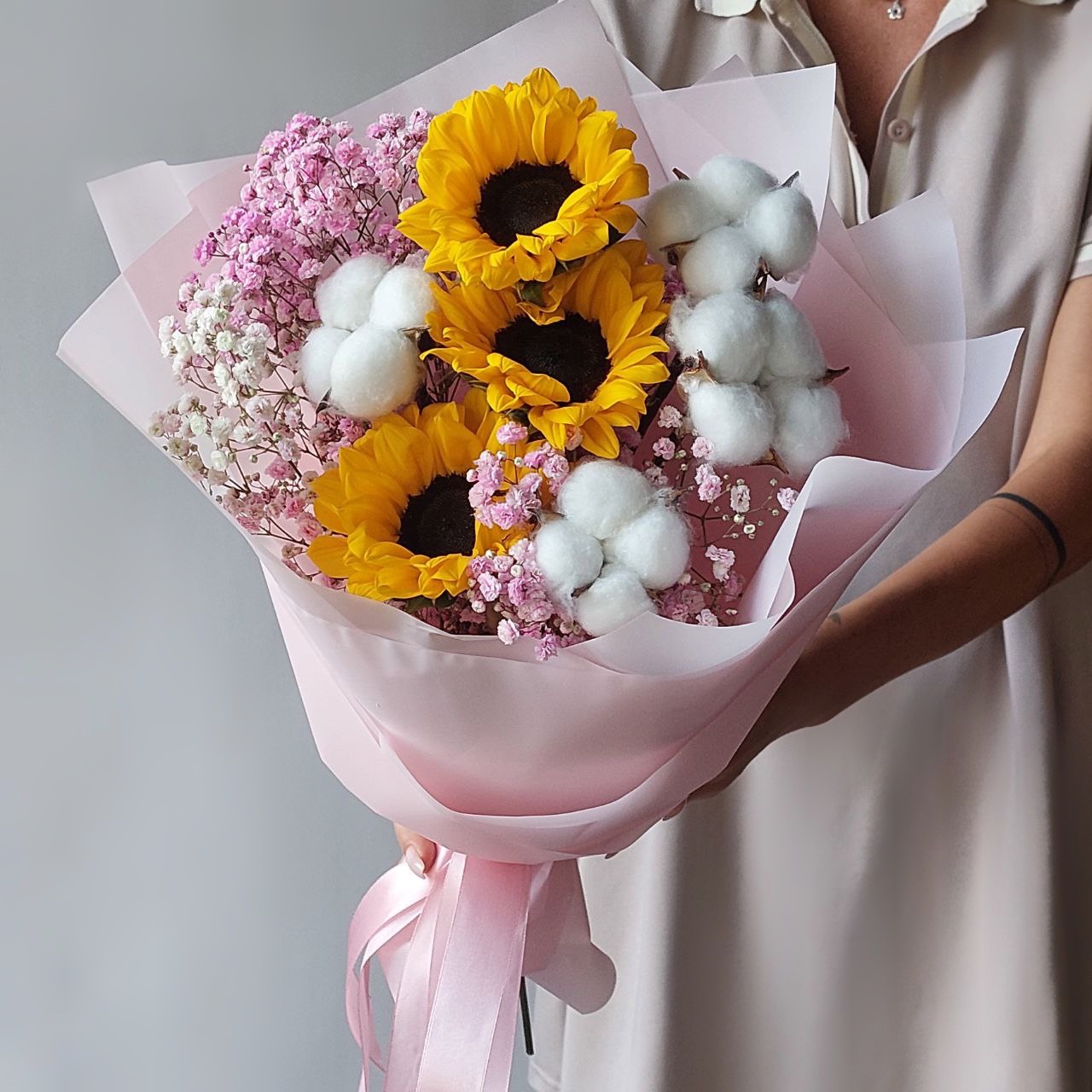 Подсолнухи Букет Солнце рядом