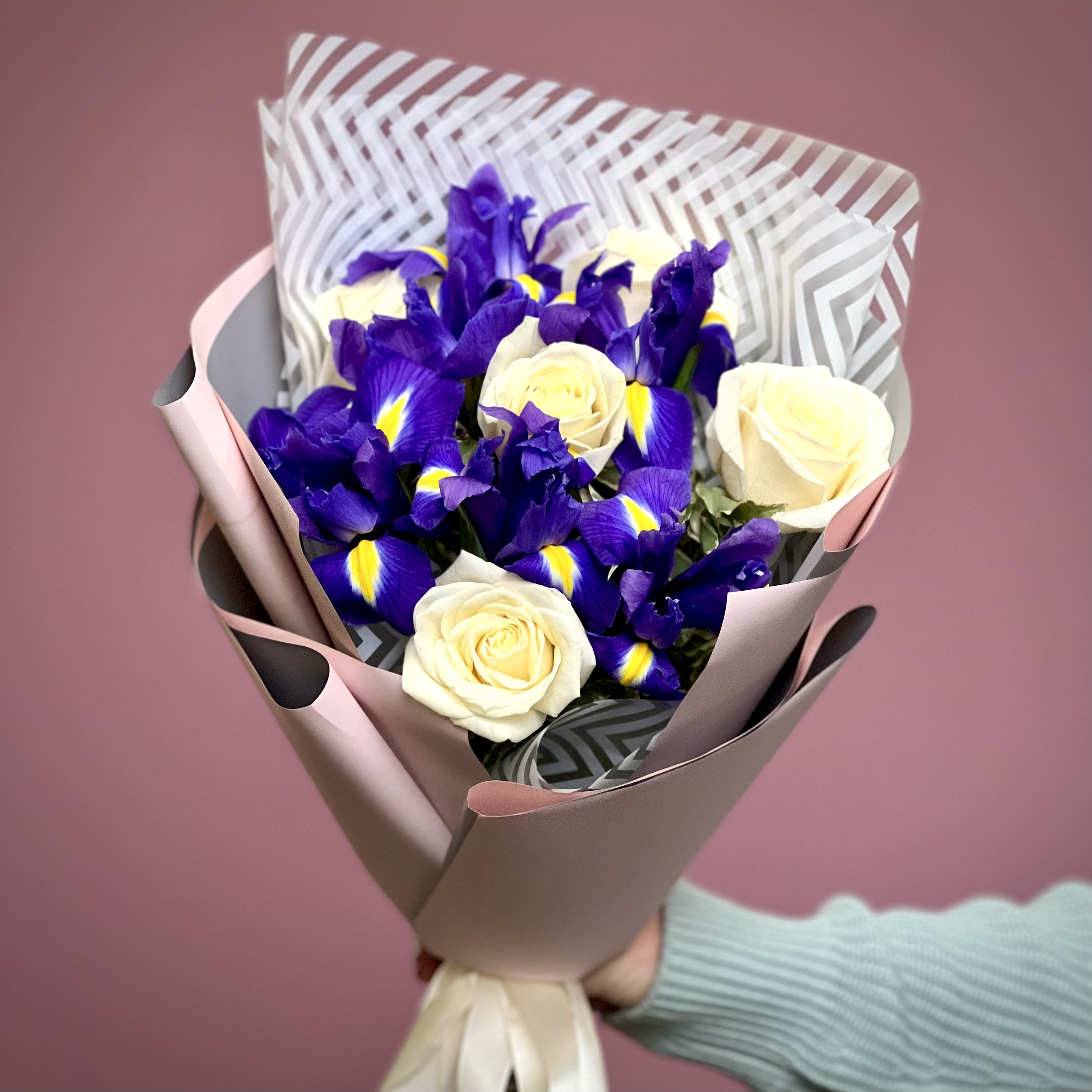 Ирисы Букет Хороший день