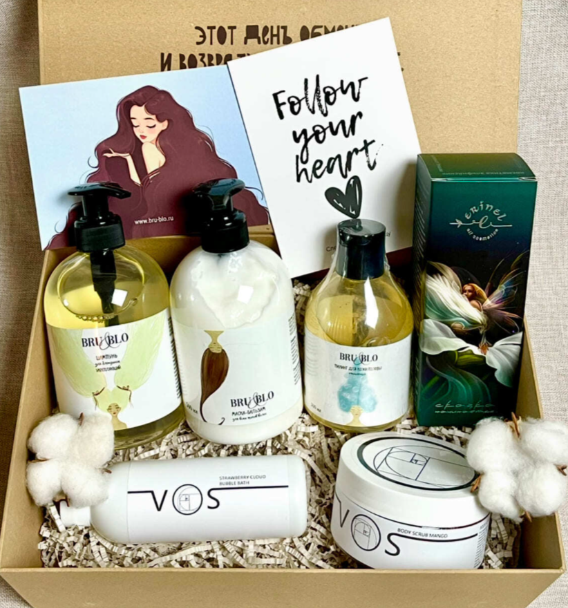 Для crm СПА-набор для любимой "Follow your heart"