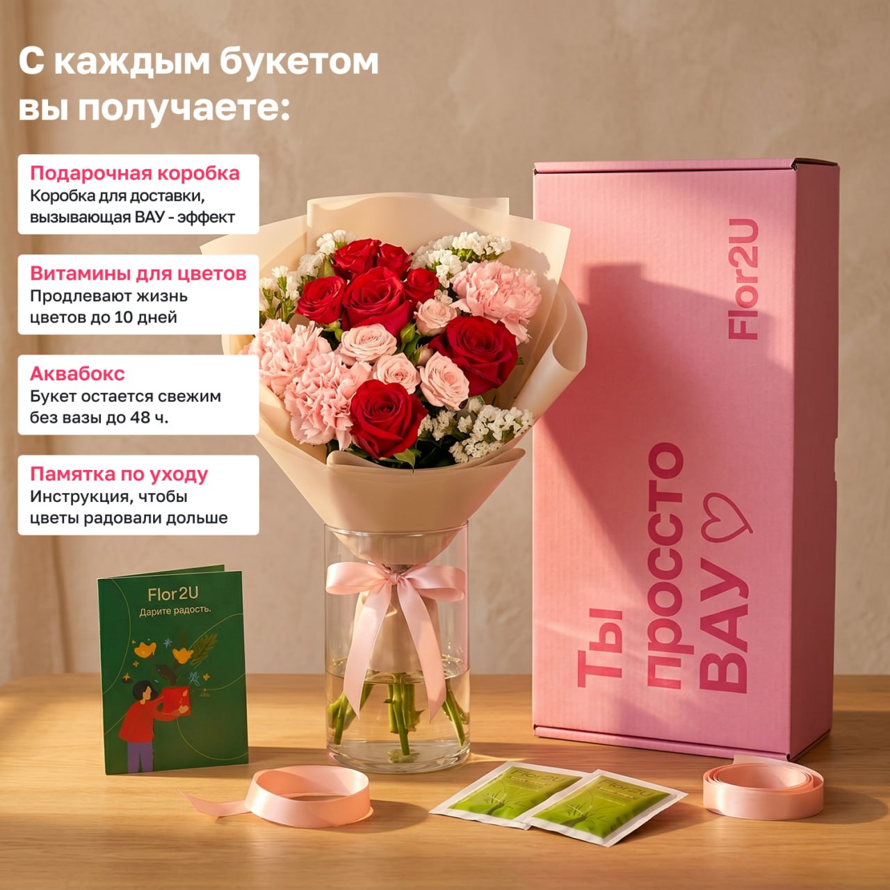 Букеты из роз Букет Притяжение
